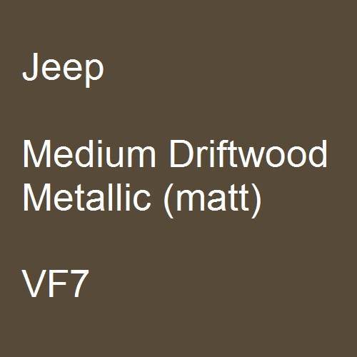 Jeep, Medium Driftwood Metallic (matt), VF7.